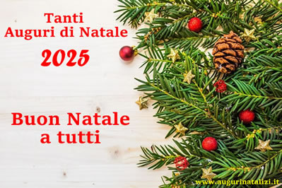 Auguri di Natale 2025 Auguri di Natale 2025